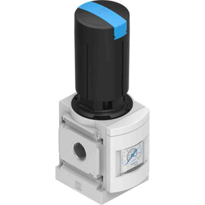 Festo G 1/2 Pneumatic Regulator - 0.3bar to 7bar, 20bar max. input, 529992