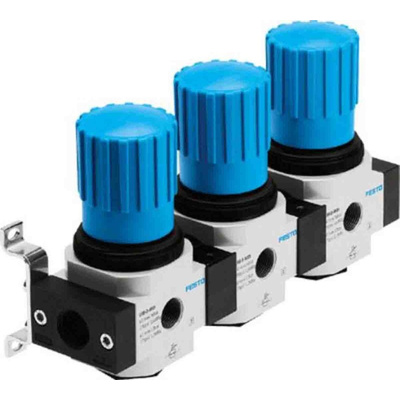 Festo G 1/4 Pneumatic Regulator - 0.5bar to 12bar, 16bar max. input, 528970