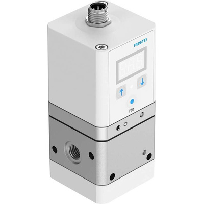 Festo G 1/8 Pneumatic Regulator - 0.02bar to 2bar, 4bar max. input, 557771