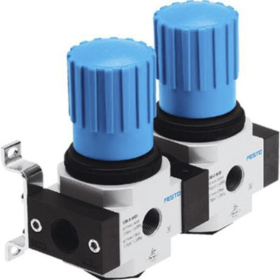 Festo Pneumatic Regulator - 0.5bar to 7bar, 16bar max. input, 528953