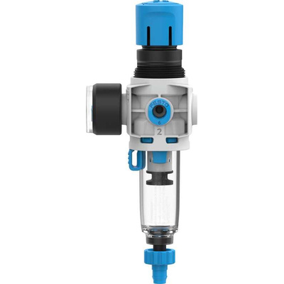 Festo M5 Pneumatic Regulator - 0.5bar to 7bar, 8bar max. input, 8086645