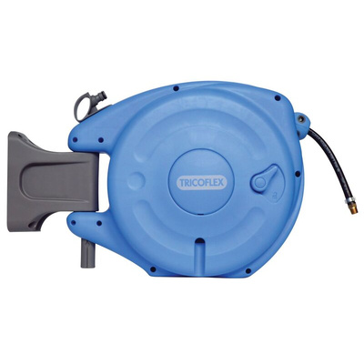 TRICOFLEX Wall Mounted 10m Air Hose Reel, 8 Inner Diameter