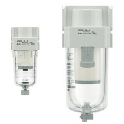 SMC 3.33 l/sec. G 1/4 Pneumatic Separator, 0.3μm filtration