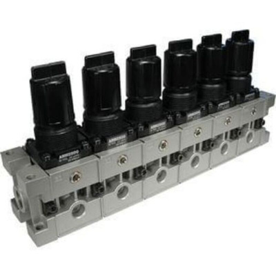 SMC G 1/4 Pneumatic Regulator - 0.5bar to 8.5bar, 10bar max. input