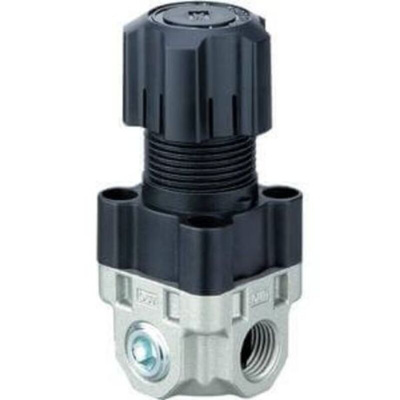 SMC G 1/4 Pneumatic Regulator - 0.5bar to 8.5bar, 20bar max. input