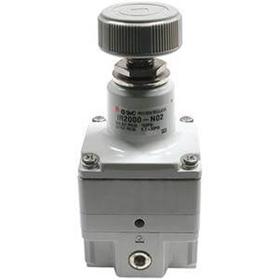SMC G 1/2 Regulator - 0.01MPa to 0.8MPa, 1/2 in, 1Mpa max. input