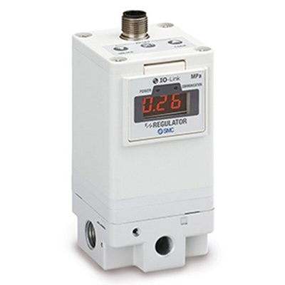 SMC G 3/8 Pneumatic Regulator - 0.005MPa to 0.9MPa, 3/8 in, 1Mpa max. input