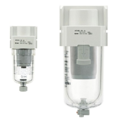SMC 240 L/min G 3/8 Mist Separator, 0.01μm filtration, 0.05MPa to 1 MPa, 1.5 MPa
