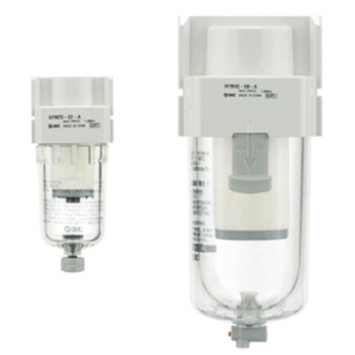 SMC 1100 L/min G 3/4 Mist Separator, 0.3μm filtration, 0.05MPa to 1 MPa, 1.5 MPa