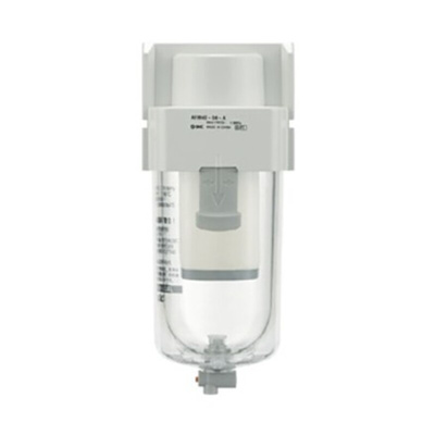 SMC 450 L/min G 3/8 Mist Separator, 0.3μm filtration, 0.05MPa to 1 MPa