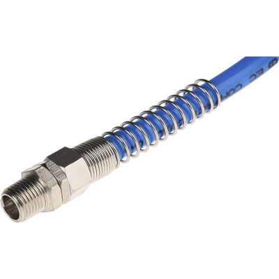 RS PRO 3.6m, PA Recoil Hose, with BSP 1/4" Male connector