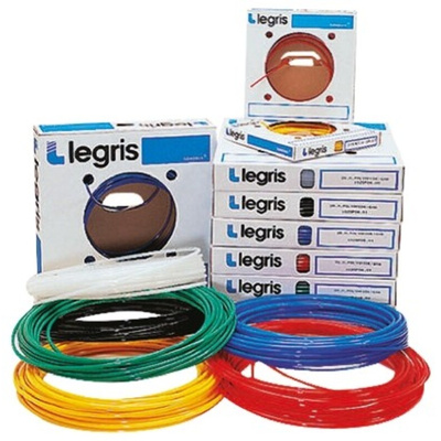 Legris Compressed Air Pipe Yellow Nylon 4mm x 25m 1025P Series