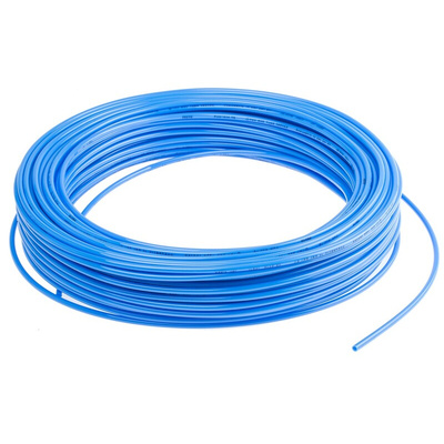 Festo Compressed Air Pipe Blue Polyurethane 4mm x 50m PUN Series, 159662