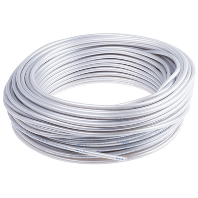 Festo Compressed Air Pipe Silver Polyurethane 6mm x 50m PUN-H Series, 558279