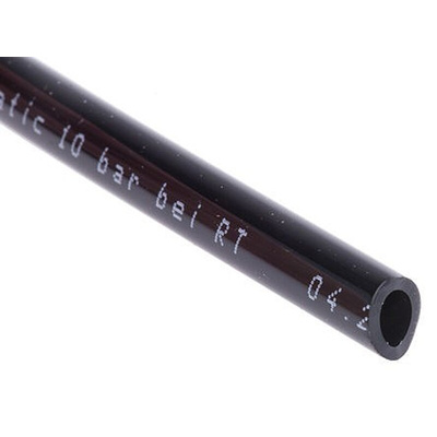 Festo Compressed Air Pipe Black Polyurethane 10mm x 50m PUN Series, 159669