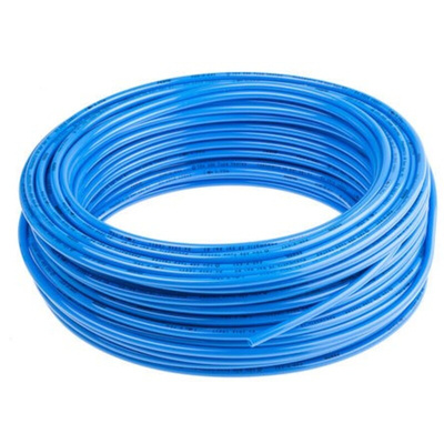 Festo Compressed Air Pipe Blue Polyurethane 12mm x 50m PUN Series, 159670