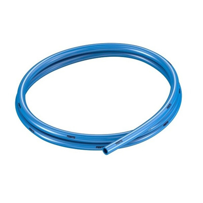 Festo Compressed Air Pipe Blue Polyurethane 8mm x 50m PUN Series, 159666