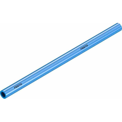 Festo Compressed Air Pipe Blue Polyurethane 12mm x 50m PUN-H Series, 197387