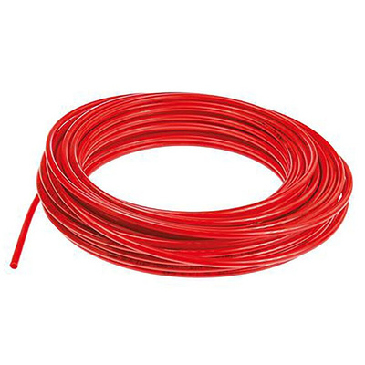 Festo Compressed Air Pipe Red Polyurethane 6mm x 50m PUN Series, 178411