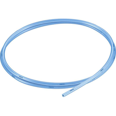 Festo Compressed Air Pipe Blue Polyurethane 4mm x 50m PUN-H-T Series, 8048671