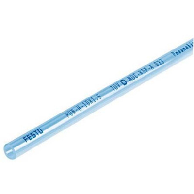 Festo Compressed Air Pipe Blue Polyurethane 6mm x 50m PUN-H-T Series, 8048681