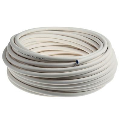 RS PRO Compressed Air Pipe White PUR, PVC 6mm x 30m