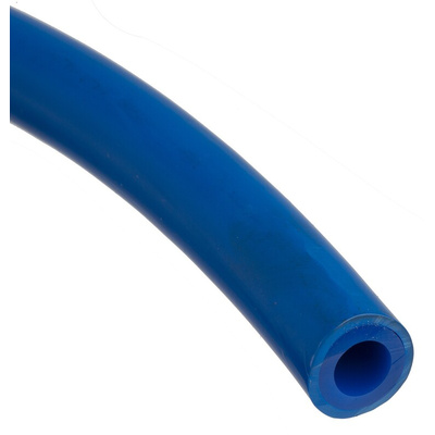 RS PRO Compressed Air Pipe Blue PUR, PVC 12mm x 30m