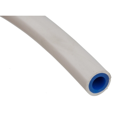 RS PRO Compressed Air Pipe White PUR, PVC 12mm x 30m