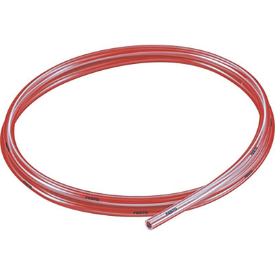 Festo Compressed Air Pipe Red Polyurethane 6mm x 50m PUN-H-T Series, 8048685
