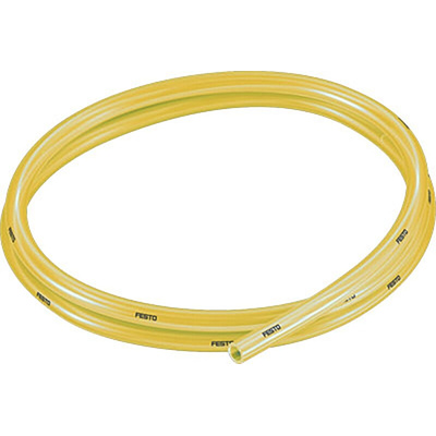 Festo Compressed Air Pipe Yellow Polyurethane 8mm x 50m PUN-H-T Series, 8048699