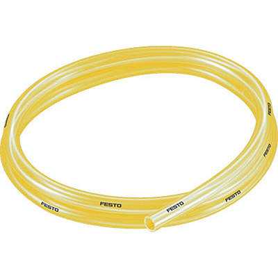 Festo Compressed Air Pipe Yellow Polyurethane 10mm x 50m PUN-H-T Series, 8048709