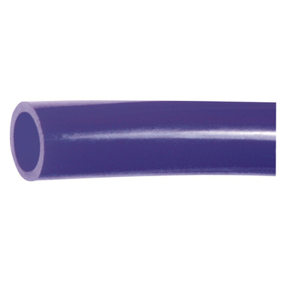 RS PRO Compressed Air Pipe Blue PUR 10mm x 25m