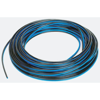 Legris Compressed Air Pipe Black, Blue PUR 6mm x 25m 1420U Series