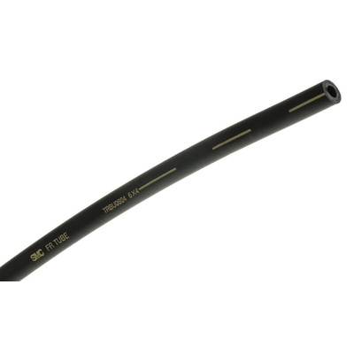 SMC Compressed Air Pipe Black Polyolefin, Polyurethane 6mm x 20m TRBU Series