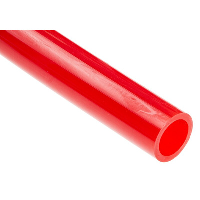 RS PRO Compressed Air Pipe Red Polyurethane 12mm x 30m CPU Series