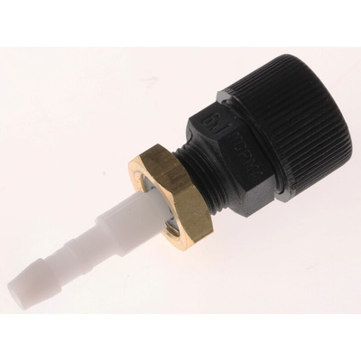 RS PRO 6419 Series Banjo Threaded-to-Tube Adaptor, G 1/8 Male to Push In 3 mm, Threaded-to-Tube Connection Style