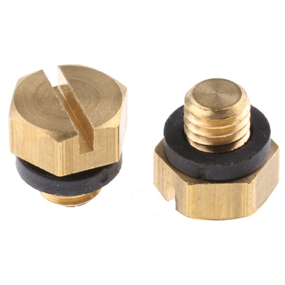 Legris M5 x 0.8 Brass Blanking Plug