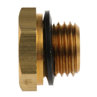 Legris G 1/4 Brass Blanking Plug