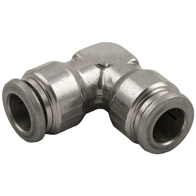 RS PRO Push-in Fitting, Push In 8 mm to Push In 8 mm, Tube-to-Tube Connection Style