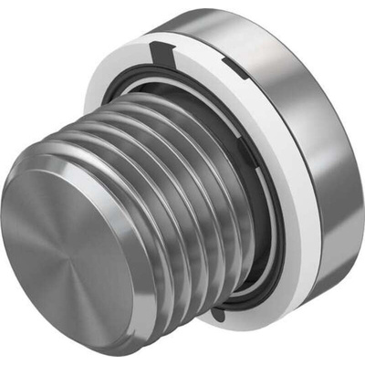 Festo Galvanized Steel Blanking Plug for 50mm