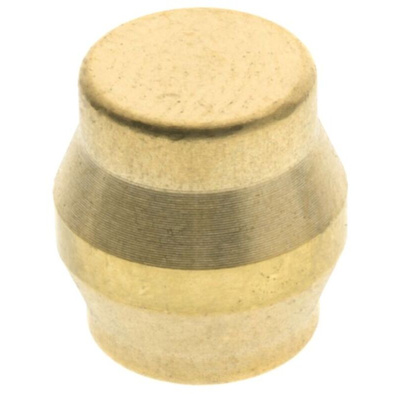 RS PRO Brass Plug Fitting for 6mm
