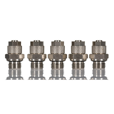 RS PRO Straight Threaded Adaptor, G 1/4 Male to Push In 8 mm, Threaded-to-Tube Connection Style