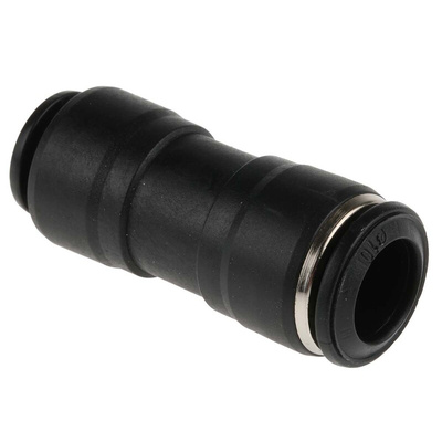 RS PRO Push-in Fitting, Push In 10 mm to Push In 8 mm, Tube-to-Tube Connection Style