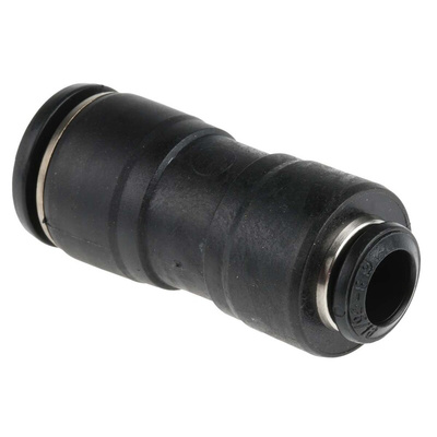 RS PRO Push-in Fitting, Push In 12 mm to Push In 8 mm, Tube-to-Tube Connection Style