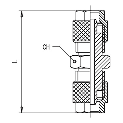 RS PRO Push-in Fitting, Push In 6 mm to Push In 6 mm, Tube-to-Tube Connection Style