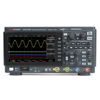 DSOX1204G+D1200BW2A | Keysight Technologies DSOX1204G 4 Channel Digital Storage Oscilloscope