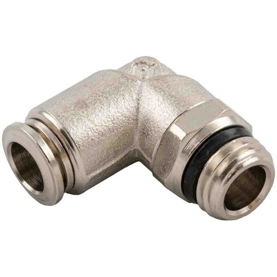 RS PRO Push-in Fitting, Uni 3/8 Male to Push In 14 mm, Threaded-to-Tube Connection Style