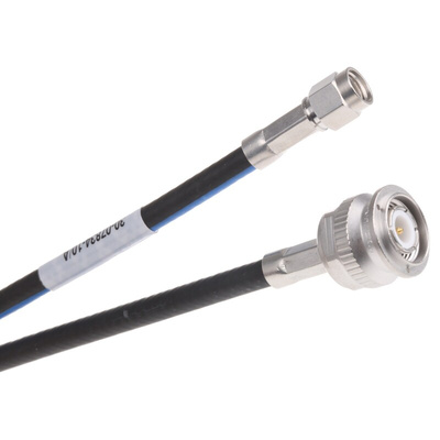 Huber+Suhner Male RP-SMA to Male TNC Coaxial Cable, 3m, Terminated
