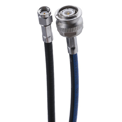 Huber+Suhner Male RP-SMA to Male TNC Coaxial Cable, 1m, Terminated