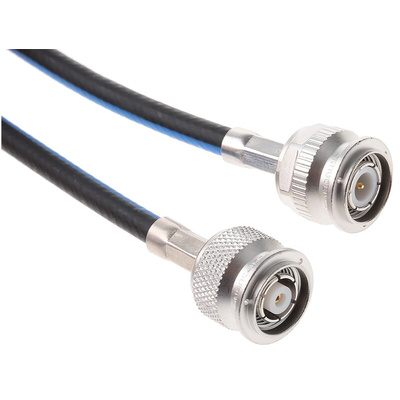 Huber+Suhner Male RP-TNC to Male TNC Coaxial Cable, 1m, Terminated